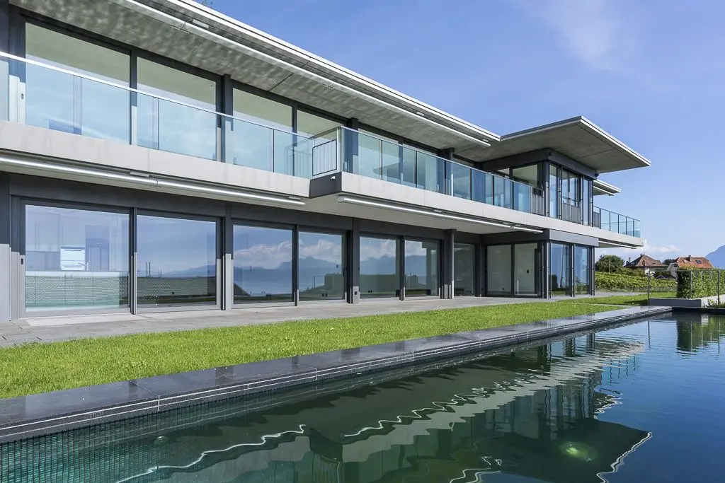 Proyecto residencial realizado durante la experiencia del grupo en Suiza